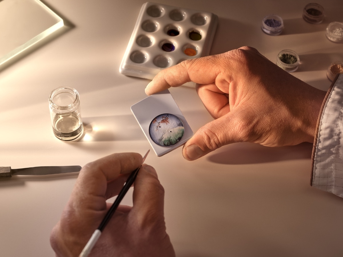 Vacheron constantin's enamel mastery