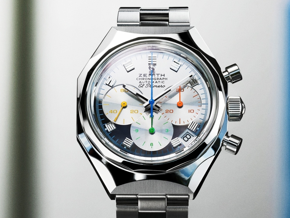 Zenith defy chronograph usm – timeforart unique piece's mirror dial