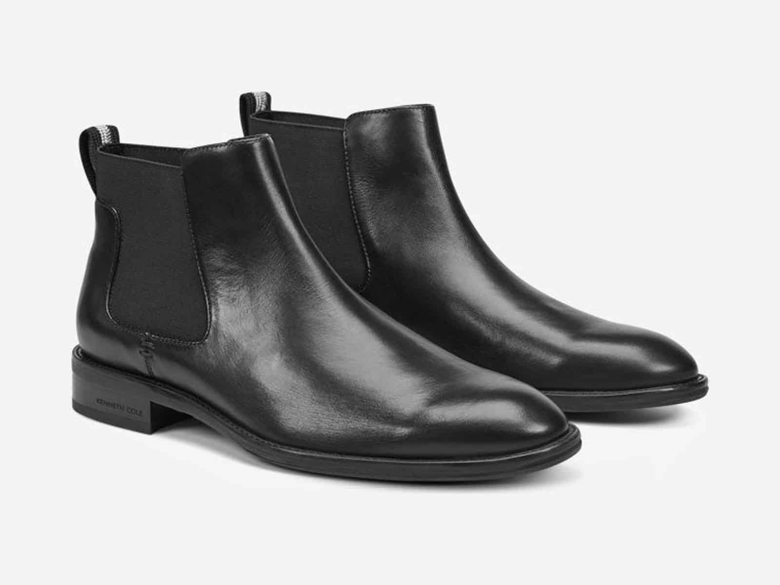 Kenneth Cole Tully Chelsea Boots in Black Leather (5 of 6)