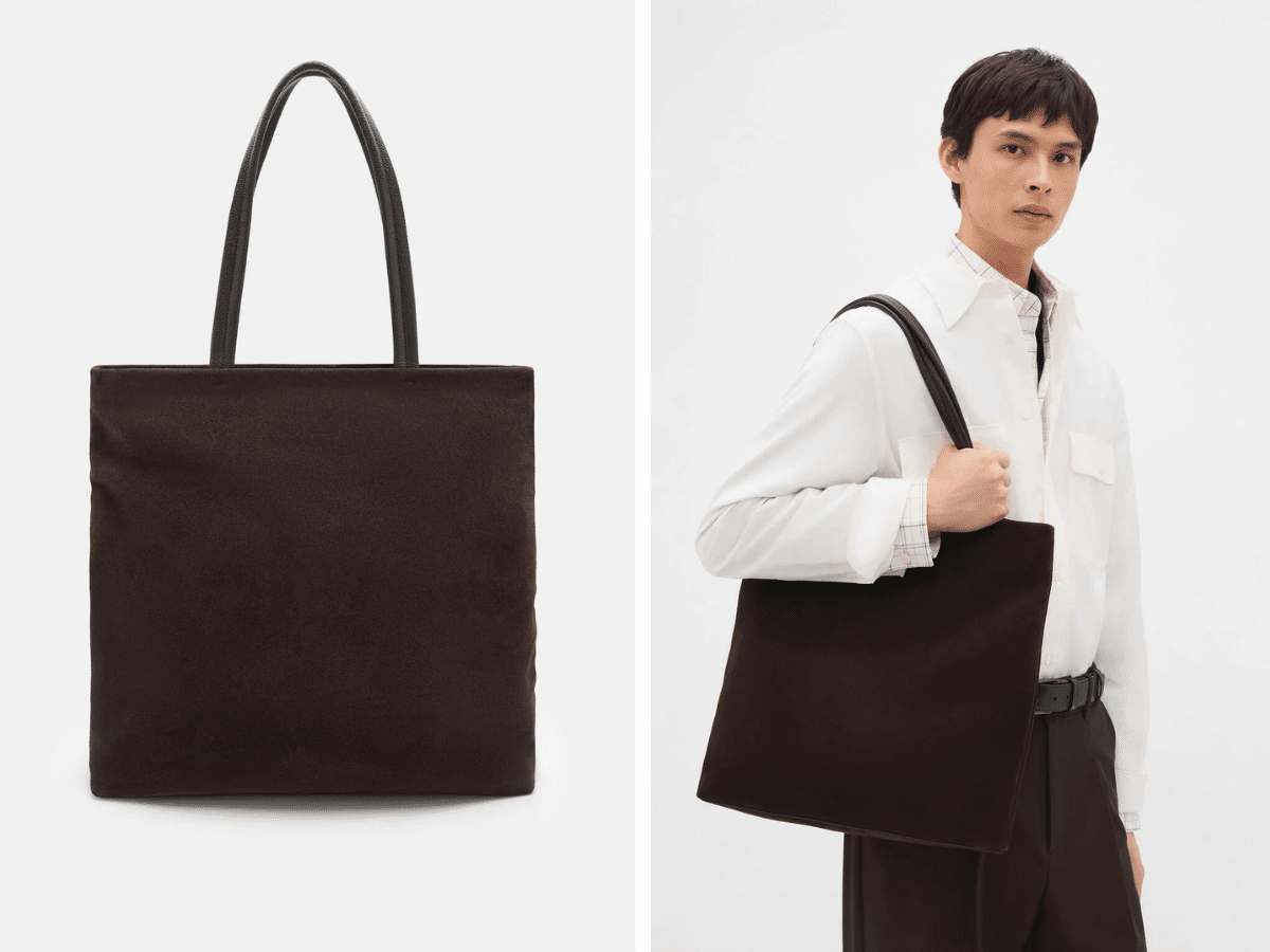 Pedro asher suede tote bag