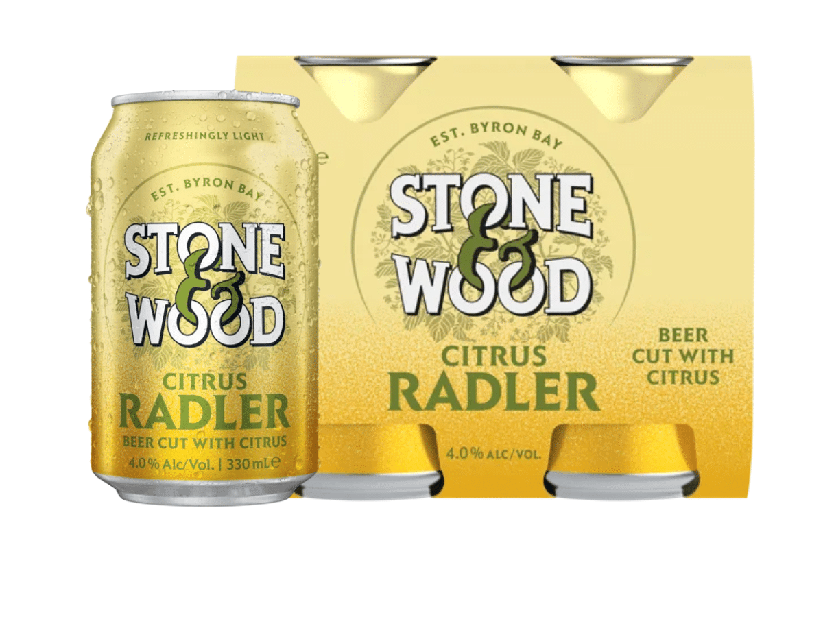 Stone and wood citrus radler